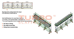 Kwikstage Scaffolding Package – 7.2 x 0.7m x 3.0m x 2 – Board Hop