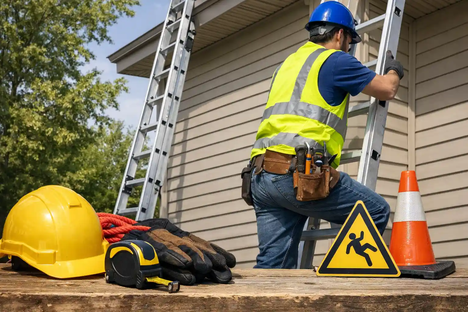 10 Tips for Safe Aluminum Ladder Use