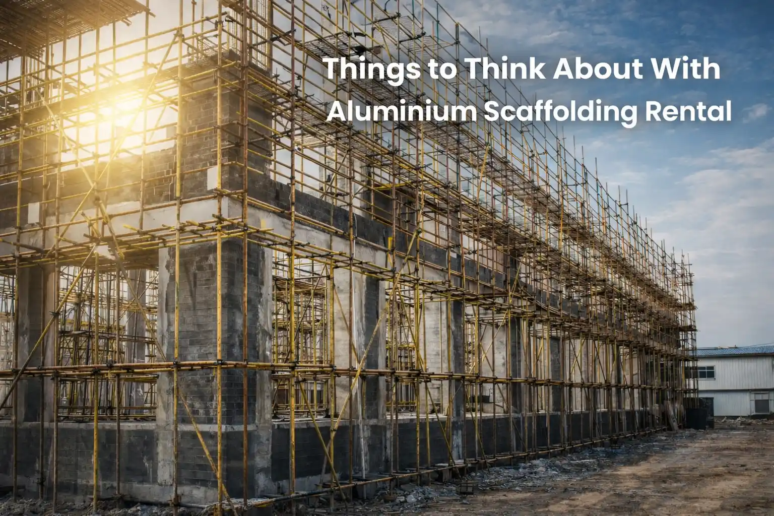 Things to Think About With Aluminium Scaffolding Rental