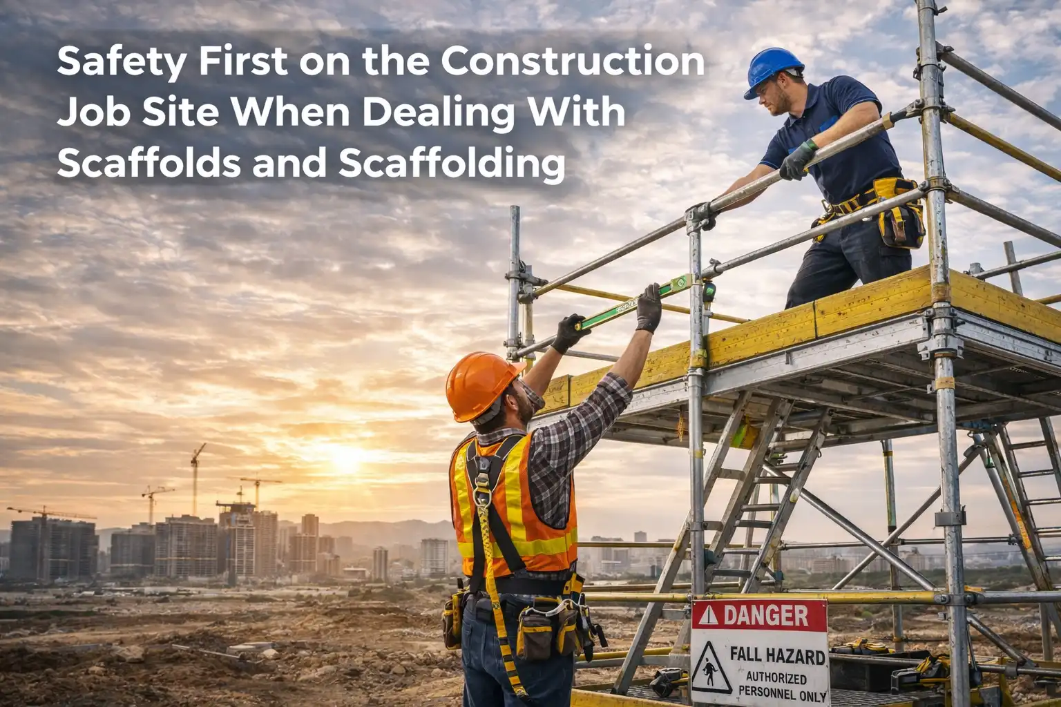 Safety First on the Construction Job Site When Dealing With Scaffolds and Scaffolding
