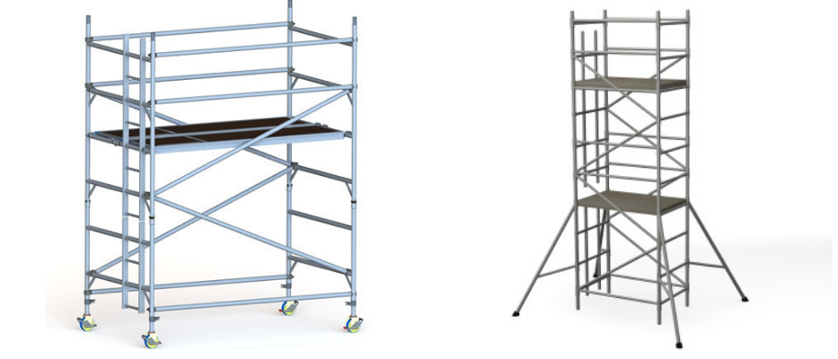 ALUMINIUM SCAFFOLD TOWERS