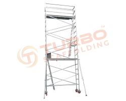 Mobile scaffolding