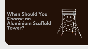 when should you use or choose an aluminium tower