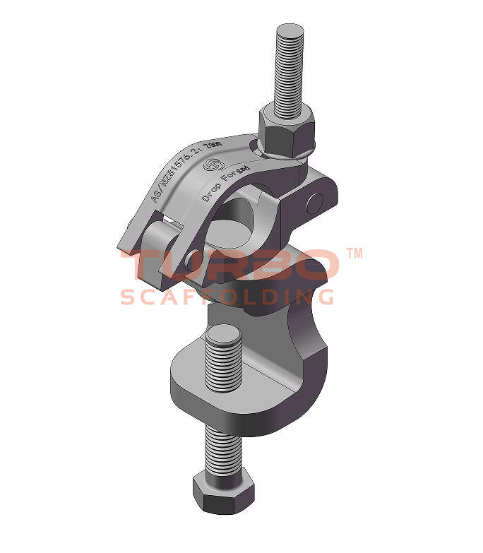 Gravelock Beam Swivel Couplers – Galvanised