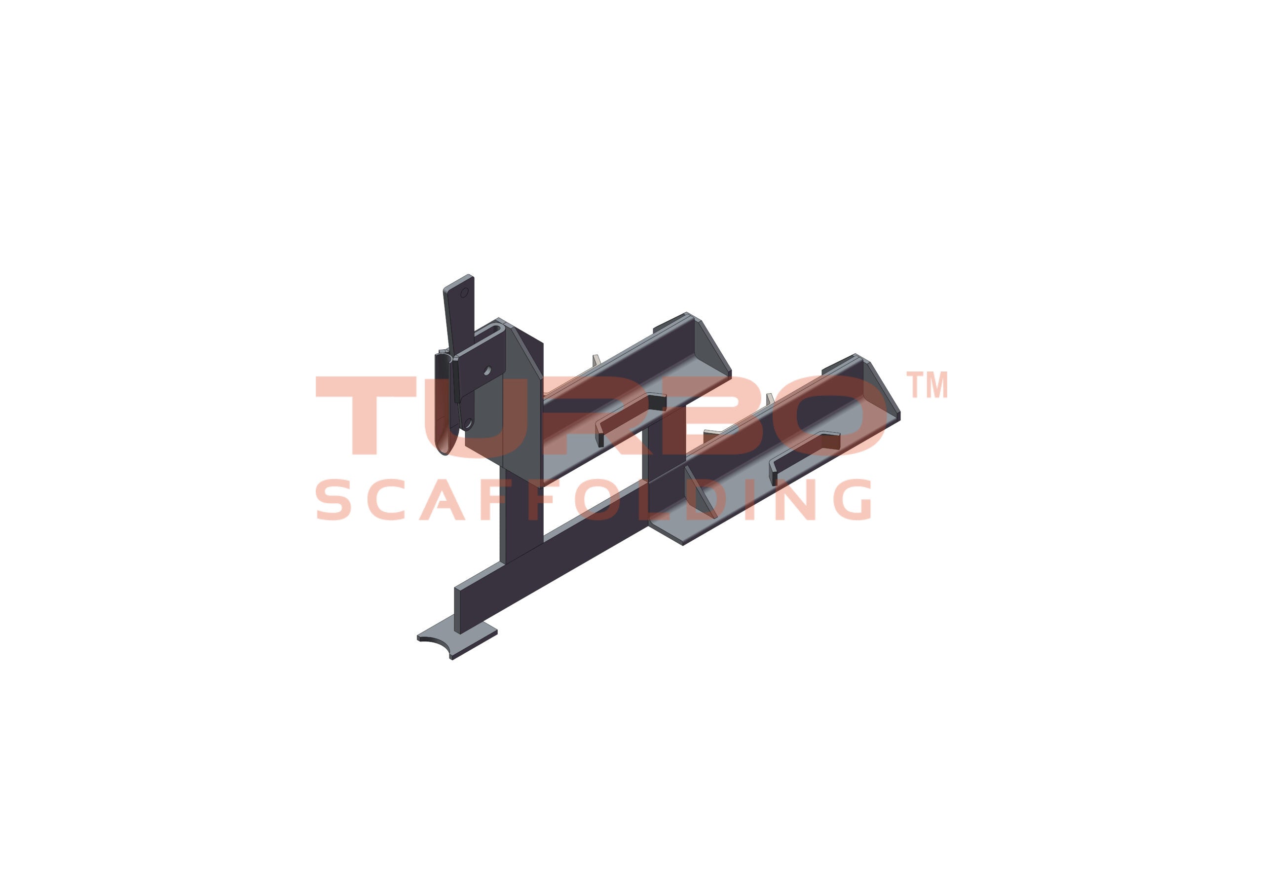 Double Step Down Bracket Galvanised
