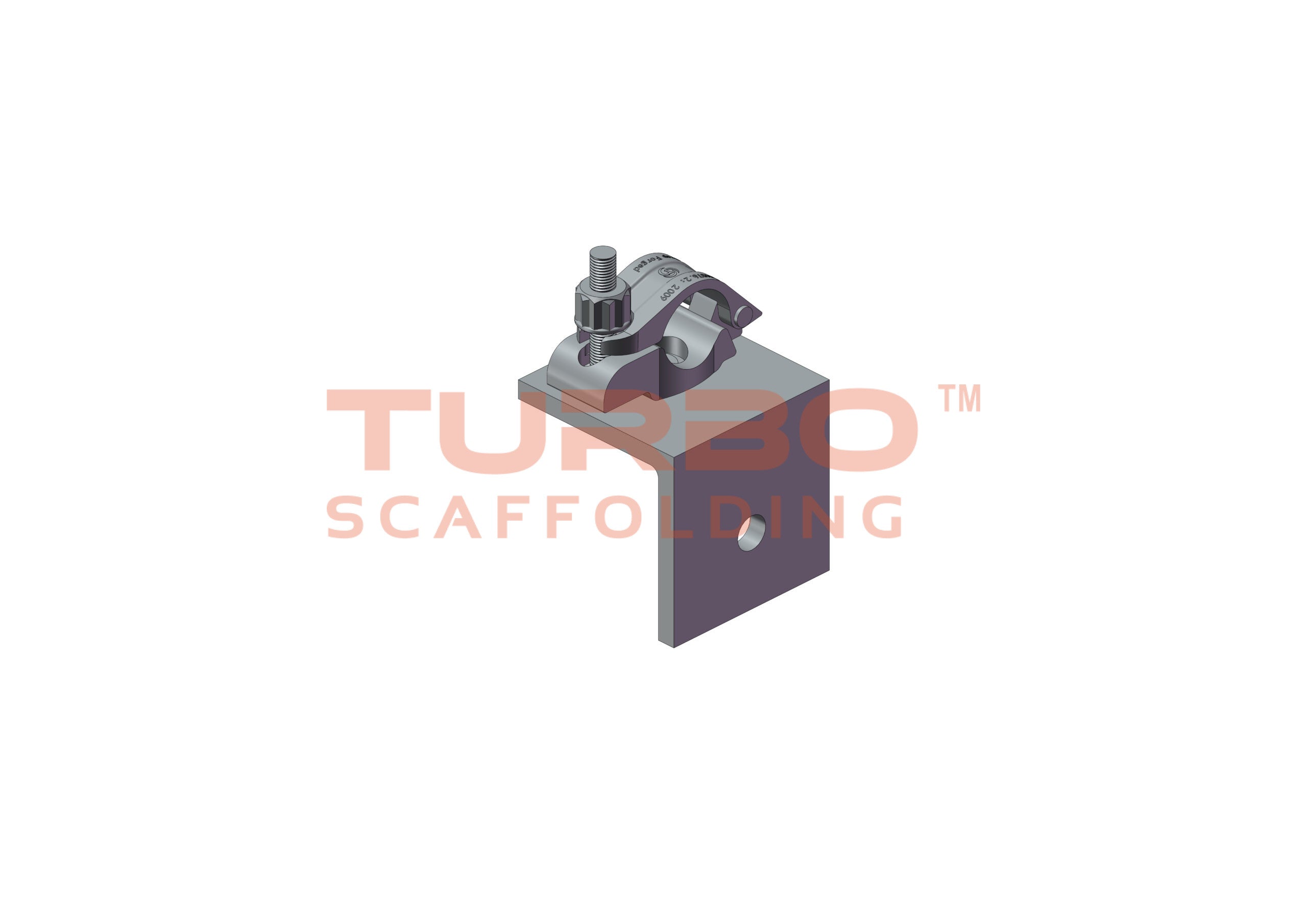 Wall Tie Bracket 100x100 - HDG