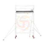 3.5m – 3.8m Narrow Aluminium Mobile Scaffold Tower (Standing Height)