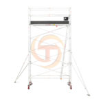 3.9m – 4.2m Narrow Aluminium Mobile Scaffold Tower (Standing Height)