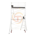 4.3m – 4.6m Narrow Aluminium Mobile Scaffold Tower (Standing Height)