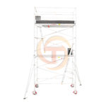 4.3m – 4.6m Wide Aluminium Mobile Scaffold Tower (Standing Height)