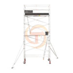 4.7m – 5.0m Narrow Aluminium Mobile Scaffold Tower (Standing Height)