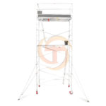 5.5m – 5.8m Wide Aluminium Mobile Scaffold Tower (Standing Height)