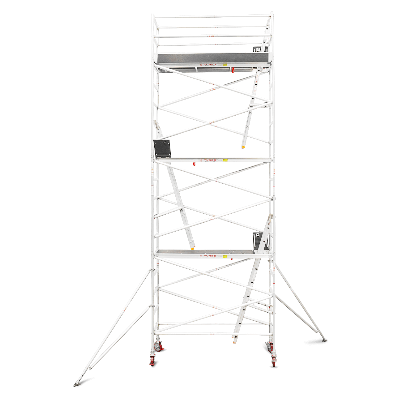 6.3m – 6.6m Narrow Aluminium Mobile Scaffold Tower (Standing Height)