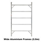 4.3m – 4.6m Wide Aluminium Mobile Scaffold Tower (Standing Height)