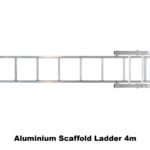4.3m – 4.6m Narrow Aluminium Mobile Scaffold Tower (Standing Height)