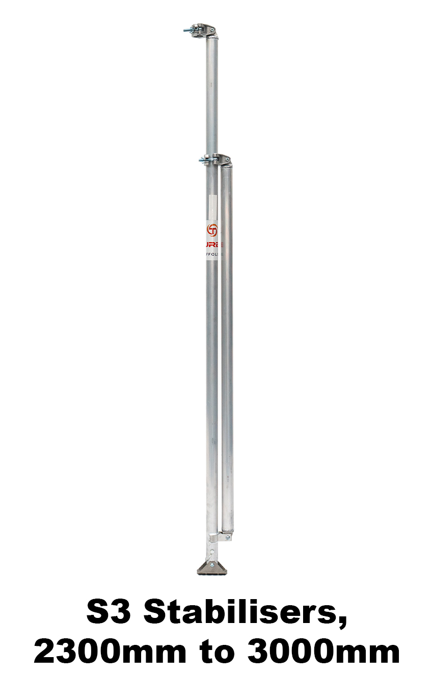 5.1m – 5.4m Narrow Aluminium Mobile Scaffold Tower (Standing Height)