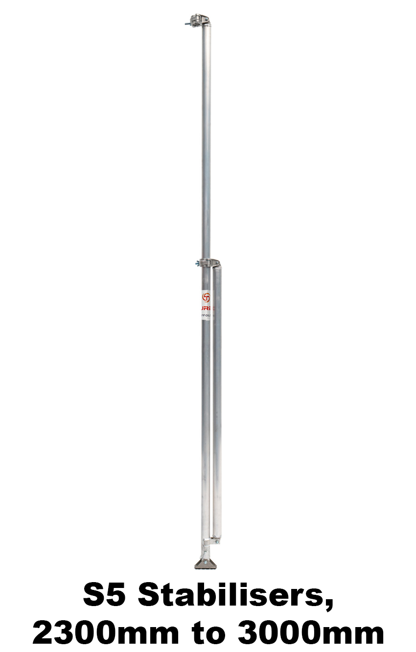 5.9m – 6.2m Wide Aluminium Mobile Scaffold Tower (Standing Height)