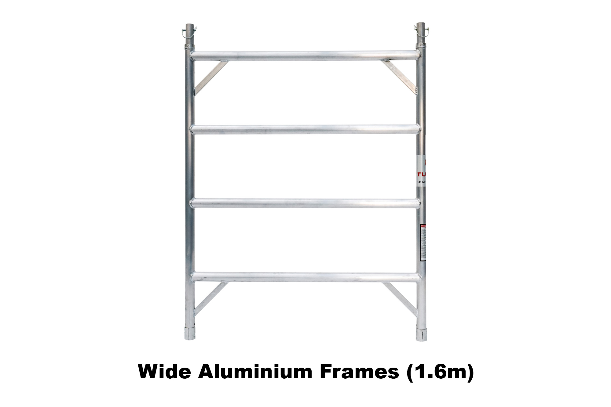 1.9m – 2.2m Wide Aluminium Mobile Scaffold Tower (Standing Height)