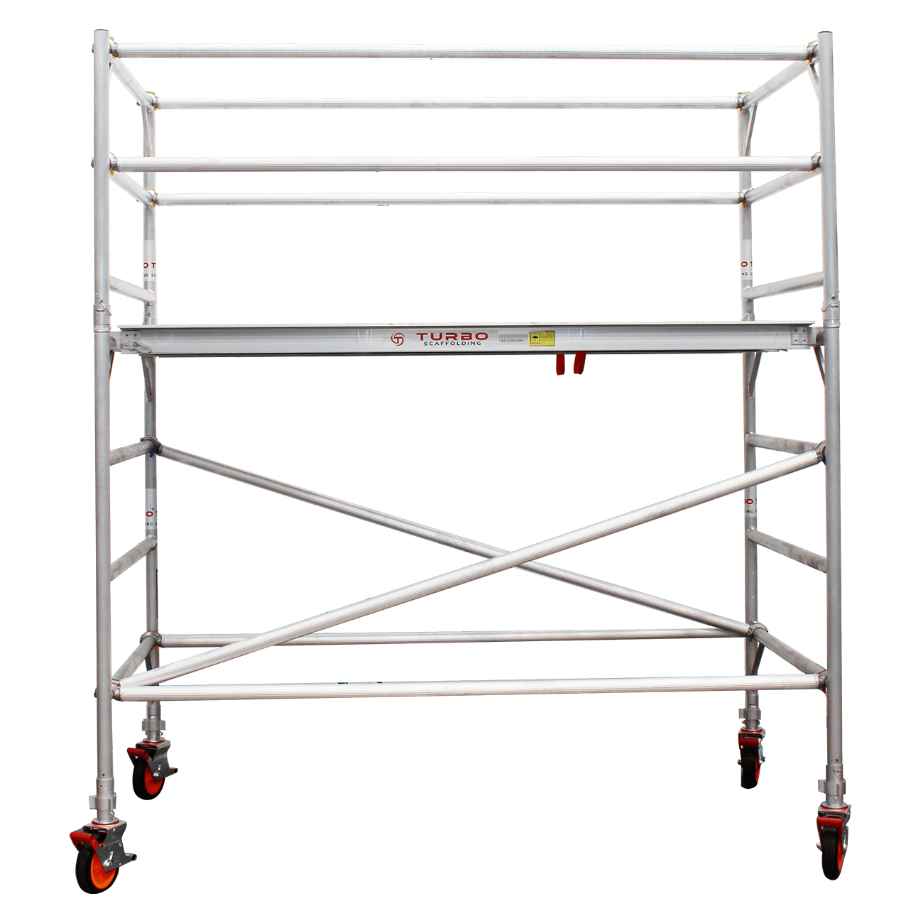 1.9m – 2.2m Wide Aluminium Mobile Scaffold Tower (Standing Height)