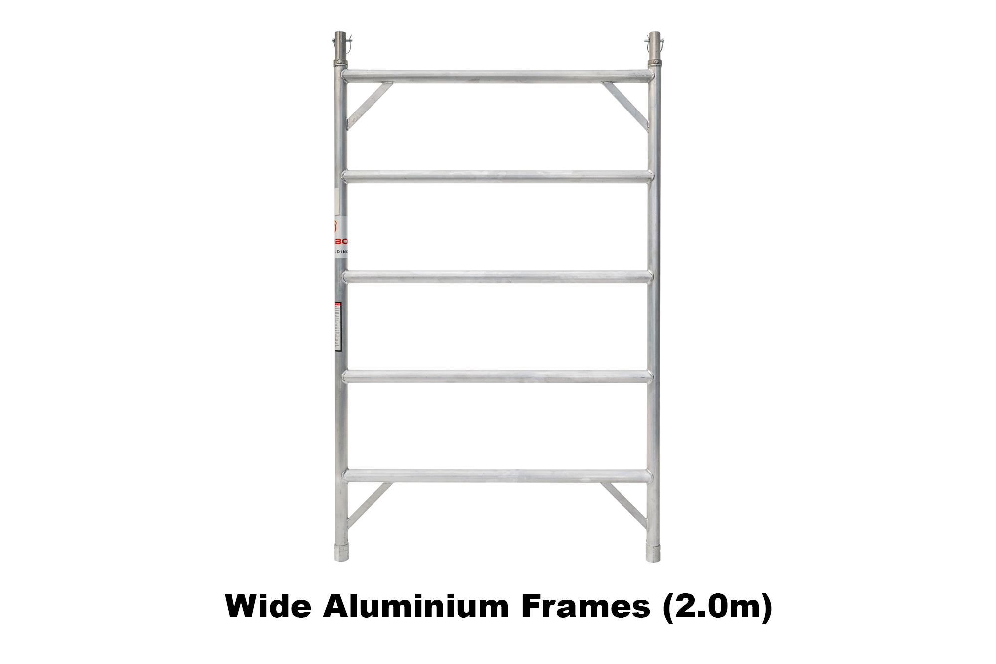 2.3m – 2.6m Wide Aluminium Mobile Scaffold Tower (Standing Height)