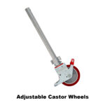 1.9m – 2.2m Narrow Aluminium Mobile Scaffold Tower (Standing Height)